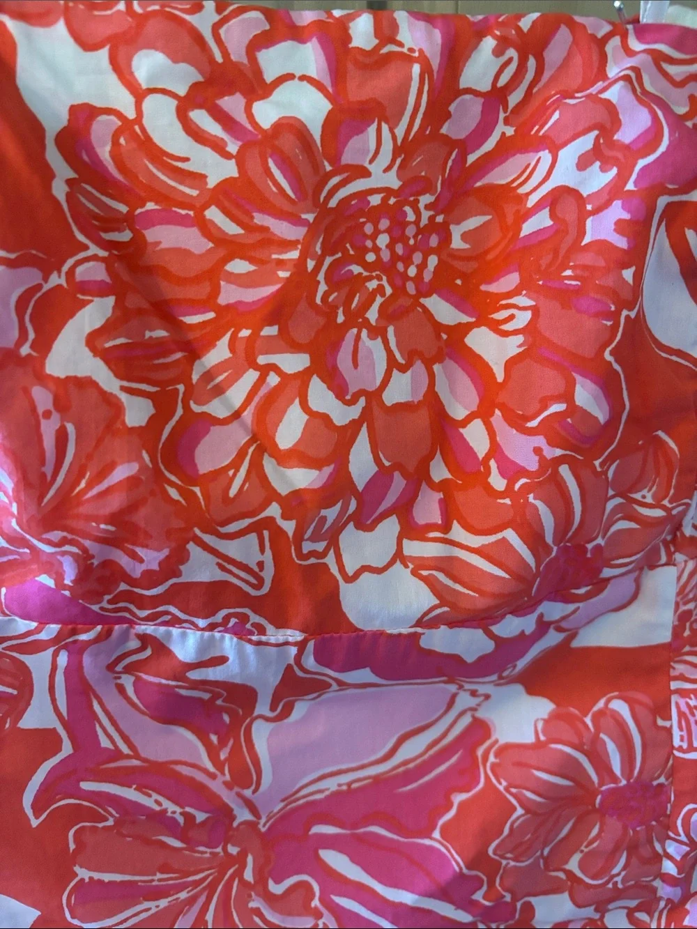 Lilly Pulitzer Franco Orange Strapless Dress - Picture 2 of 6